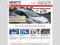 hewitts-schoolofmotoring.co.uk