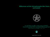 Hexen, Magie, Esoterik, Grenzwissenschaften Informationsseite Hexen, Magie, Esoterik, Grenzwissenschaften Informationsseite