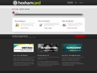 Hexham Card - Supporting Hexham Hexham Card - Supporting Hexham