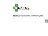 Hextel Communications Limited - Internet & Voice Services Hextel Communications Limited - Internet & Voice Services