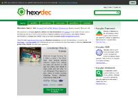 Hexydec Ltd / Web Design & Development / Plymouth / PHP / MySQL / Content Management