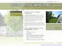 Camping park, Bicester - Oxfordshire | Heyford Leys Camping Park