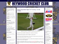HEYWOOD CRICKET CLUB HEYWOOD CRICKET CLUB
