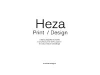 Heza Print / Design - Art - Textile - Surface Heza Print / Design - Art - Textile - Surface