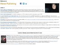 Hieran Publishing: freelance writing, editing, desktop publishing, public relations