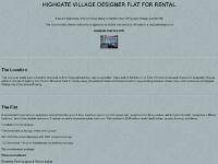 HIGHGATE VILLAGE DESIGNER FLAT FOR RENTAL