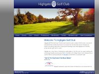 Welcome to Highgate Golf Club : Highgate Golf Club in North London - CLUB View