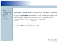 High-Power Components - Homepage High-Power Components - Homepage