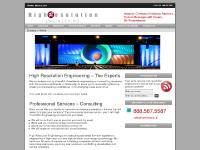 High Resolution Engineering – 888.587.5587