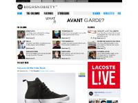Highsnobiety | Online lifestyle news site covering sneakers, streetwear, street art and more.
