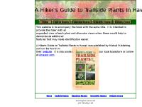  hawaiian hiking guide, hawaiian plant guide