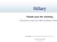 HillaryClinton.com - Welcome