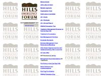 hillsemergencyforum.org Mission/Goals, Organization Chart, Staff Liaison Committee