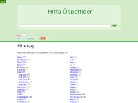 Hitta Öppettider | Snabbast på öppettider!