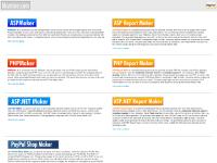 hkvstore.com - ASPMaker, ASP Report Maker, PHPMaker, PHP Report Maker, ASP.NET Maker, ASP.NET Report Maker, PayPal Shop Maker and JSPMaker