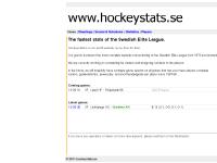 hockeystats dot se