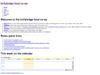 hollylodgefoodcoop.co.uk hollylodge food co-op, roles, ordering