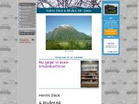 Välkommen till oss - www.holmsdack.se Välkommen till oss - www.holmsdack.se