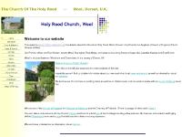 holyroodwool.org lcome to your Parish Church!, Parish Bulletin, Services
