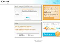 eC-messenger - Login Seite