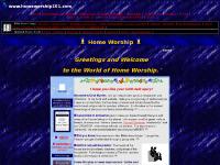 Home Worship is home improvement for the soul and spirit! Home Worship is home improvement for the soul and spirit!