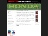 honda-mowers.com Honda, lawnmowers, mower