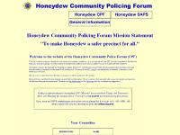 Honeydew Community Policing Forum Honeydew Community Policing Forum