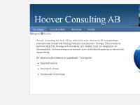 hooverconsulting.se Om bolaget, Konsultområden, Referenser