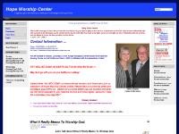 Large enough to minister to your needs,yet small enough to know your name. - Hope Worship Center Large enough to minister to your needs,yet small enough to know your name. - Hope Worship Center