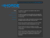 HORDE software HORDE software