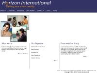 Horizon International, Inc -- Home Page