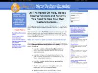 How To Make Curtains - Making Curtain Pattern - Sewing Curtains