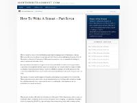 How To Write A Sonnet How To Write A Sonnet