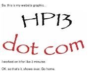 hp13.com hp13.com