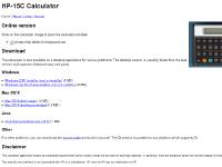 liten hp15c.com skärmbild