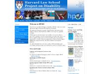 Harvard Law School Project on Disability