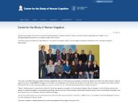 Center for the Study of Human Cognition Center for the Study of Human Cognition