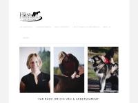 Häst- och Hundkiropraktor Eva Solstrand