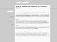 Hurricane DJ Hurricane DJ