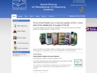 Catering dispensers for breakfast cereal, juice and milk Catering dispensers for breakfast cereal, juice and milk