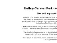 Hutleys Caravan Park St Osyth Clacton-on-Sea Essex