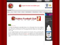 Hutton F.C. - Website Designed by Ian Holland and HHinter.Net - Home Hutton F.C. - Website Designed by Ian Holland and HHinter.Net - Home