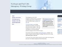 hydrogen.gov hydrogen and fuel cells, Participating agencies, participating agency