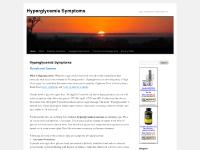 Hyperglycemia Symptoms Hyperglycemia Symptoms