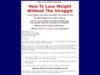 Weight Loss Made Easy Through Hypnosis Weight Loss Made Easy Through Hypnosis