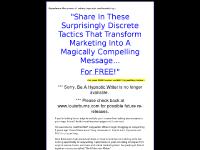 hypnoticwriter - Be A Hypnotic Writer hypnoticwriter - Be A Hypnotic Writer