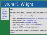 Hyrum K. Wright