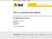 Reserved web address for Ian Bell Motorcycles Ltd &raquo; Yell.com