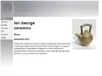 Ian George Ceramics - Home Page