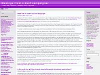 Musings from a deaf campaigner